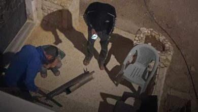 انفجار طائرة مسيرة في سماء مدينة إربد