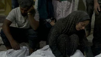 جثامين الشهداء في مستشفى كمال عدوان شمال غزة