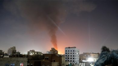 غارات أميركية بريطانية على عمران وصنعاء