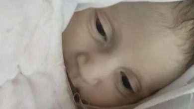 الطفلة الرضيعة عائشة عدنان سفيان القصاص