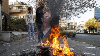 تحوّل النظام السوري إلى رماد