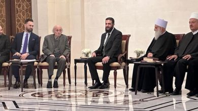 جنبلاط وشيخ العقل مع أحمد الشرع