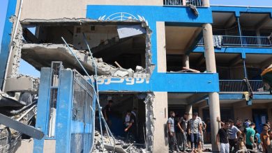 مدرسة للأونروا في خان يونس