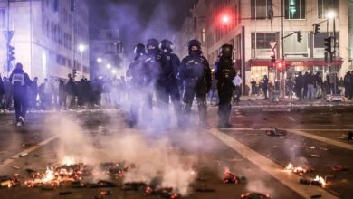 أعمال شغب ليلة رأس السنة تشبه أجواء حرب أهلية