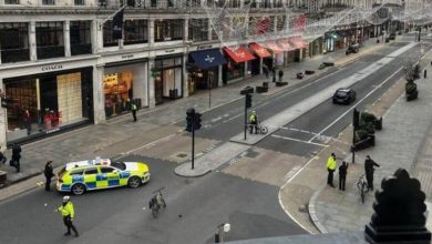 إخلاء شارع وساحة وسط لندن بسبب تهديد بوجود قنبلة