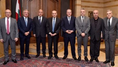 بري يلتقي منسق الأمم المتحدة ووفداً اقتصادياً