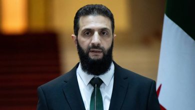 قائد الإدارة السورية المؤقتة أحمد الشرع