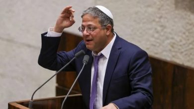 زعيم حزب القوة اليهودية الإسرائيلي اليميني المتطرف، ايتمار بن غفير