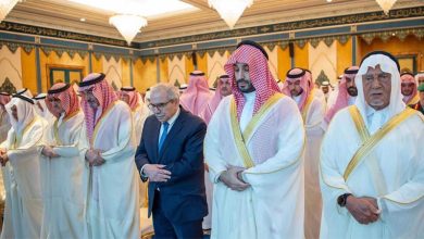 رئيس الحكومة نواف سلام وولي العهد السعودي الأمير محمد بن سلمان بن عبد العزيز آل سعود