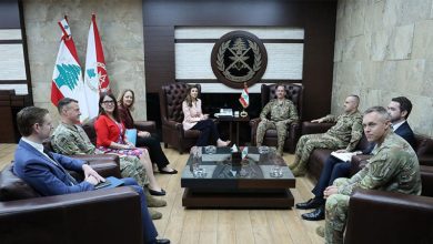 قائد الجيش استقبل أورتاغوس وبحثا في الأوضاع العامة