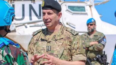 قائد الجيش اللبناني العماد رودولف هيكل