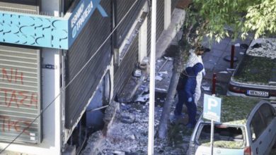 انفجار يودي بحياة امرأة في تسالونيكي