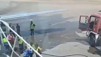 حريق في طائرة تقلّ زوّارًا لبنانيين أثناء إقلاعها من مطار بغداد