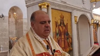 رئيس أساقفة الفرزل وزحلة والبقاع للروم الملكيين الكاثوليك، المطران إبراهيم مخايل إبراهيم