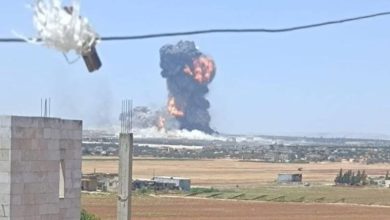 بلدة معرة مصرين بريف إدلب الشمالي