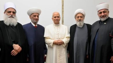 اجتماع البابا والقيادات الإسلامية في حريصا لبحث الوضع اللبناني