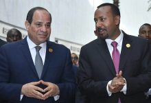 الرئيس المصري عبدالفتاح السيسي ورئيس الوزراء الإثيوبي أبي أحمد