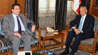 النائب إبراهيم كنعان ورئيس مجلس النواب نبيه بري