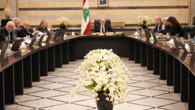 جلسة لمجلس الوزراء في السرايا الحكومية