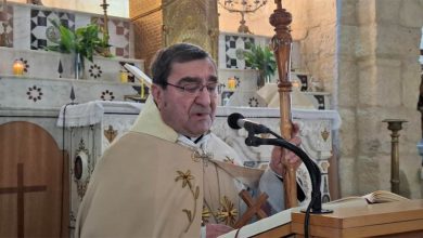 راعي أبرشية البترون المارونية المطران منير خيرالله