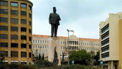 ساحة رياض الصلح وسط بيروت