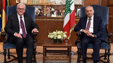 نبيه بري وفرانك فالتر شتاينماير