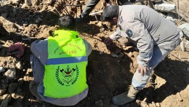 استشهاد عناصر إسعاف من كشافة الرسالة والهيئة الصحية