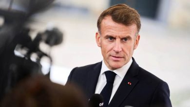 الرئيس الفرنسي ​إيمانويل ماكرون