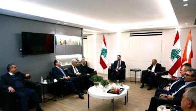 باسيل يستقبل تيمور جنبلاط