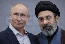 بوتين يهنئ مجتبى خامنئي بتوليه منصب المرشد الأعلى لإيران