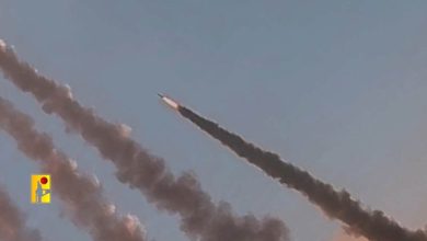 حزب الله يعلن استهداف مستوطنة سعسع بصليات صاروخية