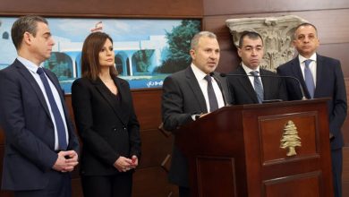 رئيس التيار الوطني الحر النائب جبران باسيل