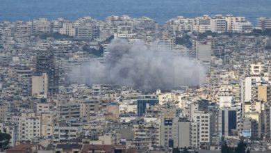 صورة من الضاحية الجنوبية لبيروت