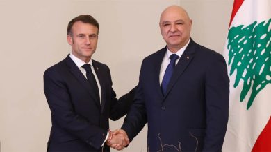 عون يطلب من ماكرون التدخل لوقف استهداف الضاحية الجنوبية