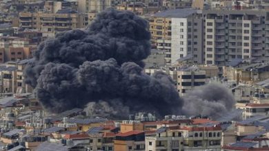 غارة على الضاحية