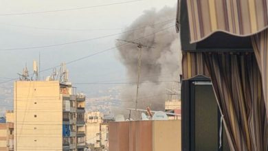 قصف إسرائيلي يستهدف المبنى المهدد في الباشورة