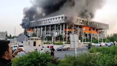 هجوم إسرائيلي يستهدف مبنى هيئة الإذاعة الإيرانية