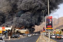 هجوم بطائرة مسيرة يشعل حريقاً في منشآت نفطية بالفجيرة