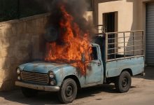 الجيش الإسرائيلي فجّر مسيّرة داخل بيك آب في شبعا