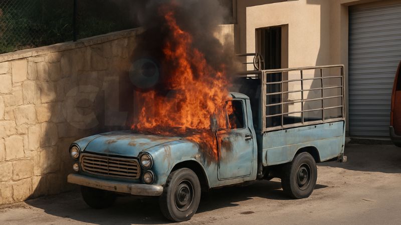 الجيش الإسرائيلي فجّر مسيّرة داخل بيك آب في شبعا