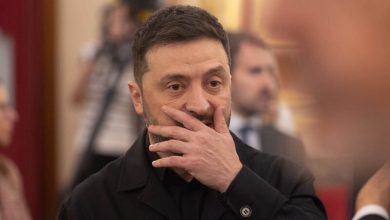 الرئيس الأوكراني فولوديمير زيلينسكي