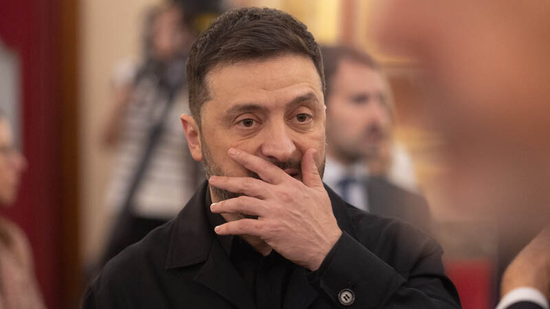 الرئيس الأوكراني فولوديمير زيلينسكي