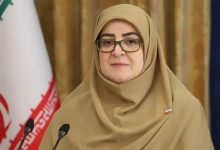 المتحدثة باسم الحكومة الإيرانية ​فاطمة مهاجراني